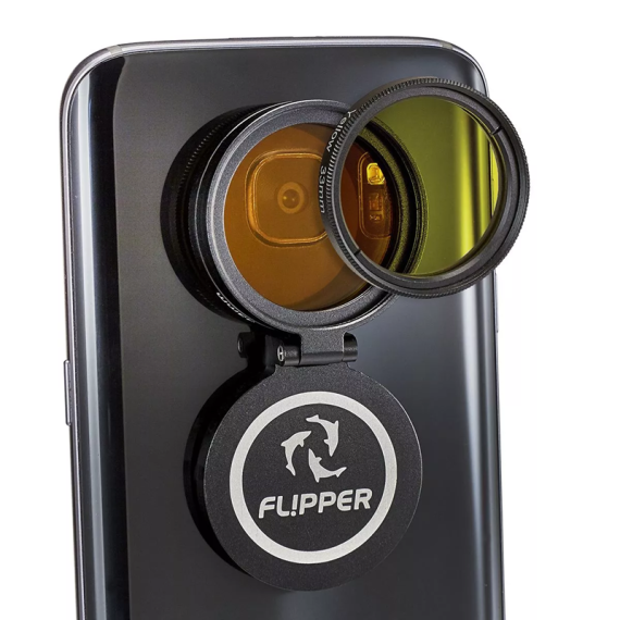 Flipper Flip-Kick Phone Filter Lens