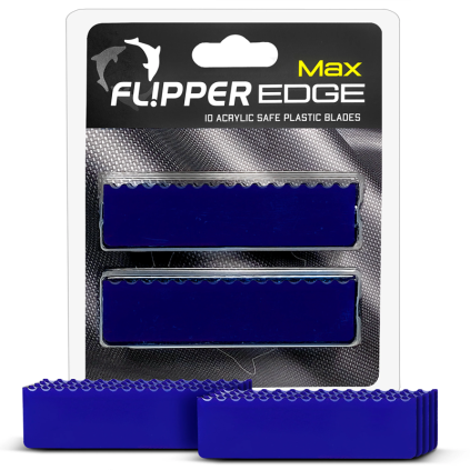 Flipper Edge Max Acrylic Safe Plastic Blades - 10pk