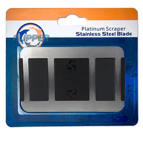 Flipper Platinum Scraper Stainless Steel Blade