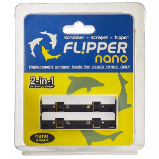 Flipper Nano Stainless Steel Blades - 2pk