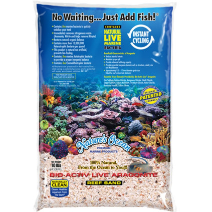 Nature's Ocean BioActiv Live Sand - Reef Substrate 1-2.5mm 7.3kg