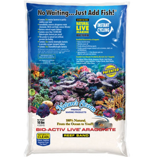 Nature's Ocean BioActiv Live Sand - Natural White 9.07kg