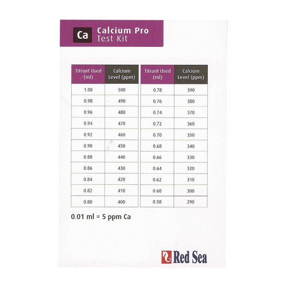 RedSea Calcium Pro Test Kit