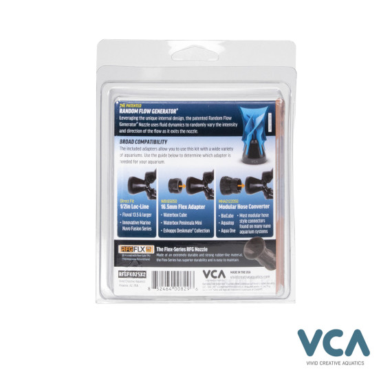 VCA Ultimate Nano Tank Return Line Upgrade Kit – Dual 1/4in Flex-Series RFG