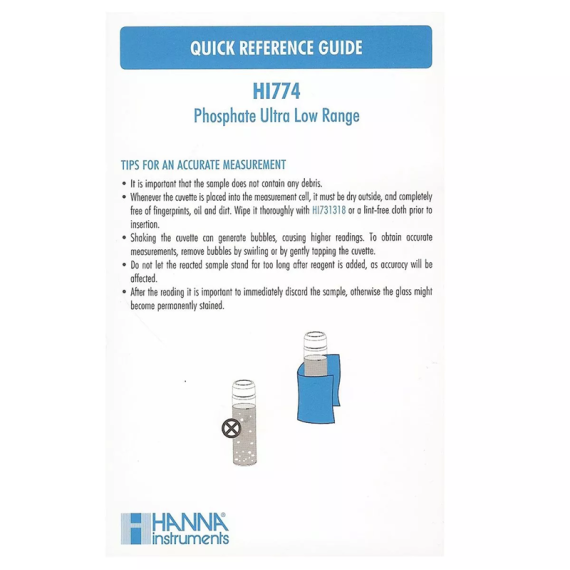 Hanna Checker HI774 Phosphate ULR