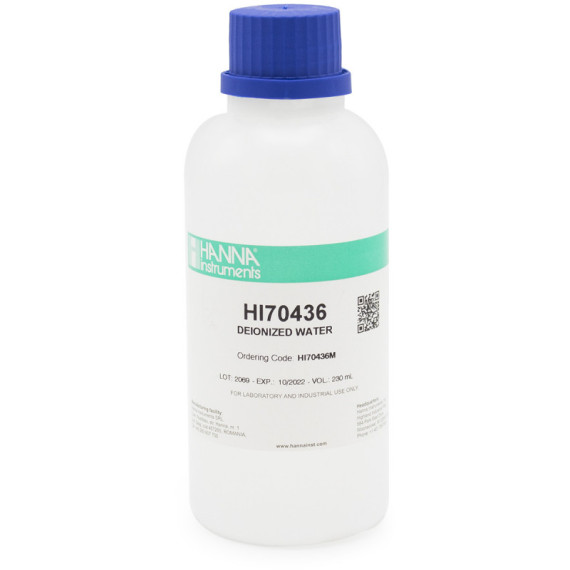 Hanna HI70436M Deionized water 230ml